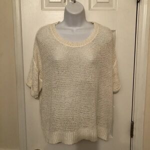 H&M Women's Off-White Knit Sweater